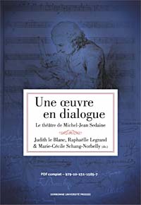 Une Oeuvre en dialogue, Le théâtre de Michel-Jean Sedaine