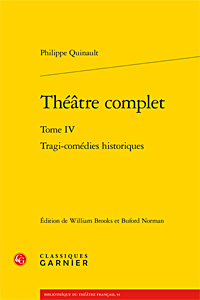 W. Brooks, B. Norman : Quinault, Théâtre complet, tome IV